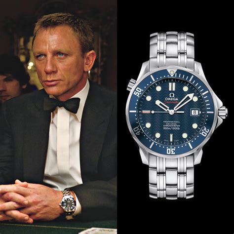 james bind omega watch|James Bond wearing omega.